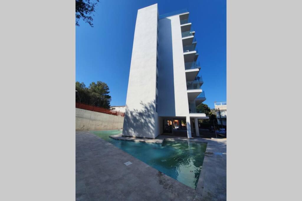 Sea View Apartment 6D With Pool In Canamel Beach แคปเดอเปรา ภายนอก รูปภาพ