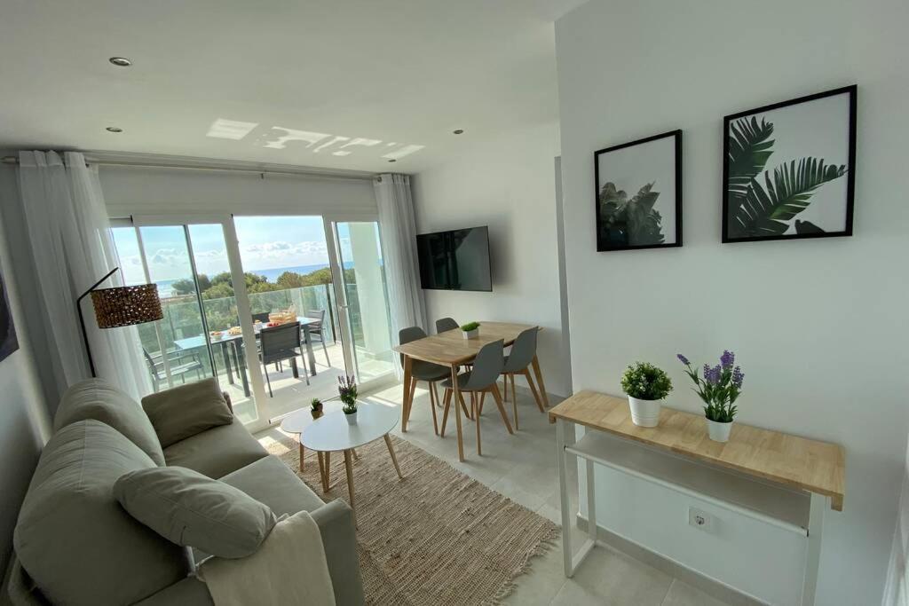 Sea View Apartment 6D With Pool In Canamel Beach แคปเดอเปรา ภายนอก รูปภาพ